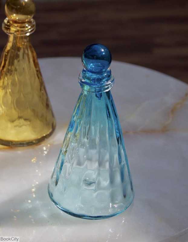 بطری مخروط 12 درب شیشه‌ای برسام