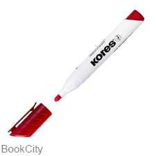 ماژیک وایت‌برد قرمز نوک گرد Kores 20837 XW12