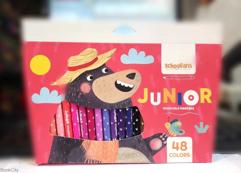 ماژیک 48 رنگ schoolfans FA922204 Junior - 0