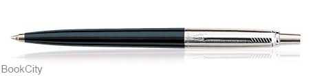خودکار نیمه استیل مشکی گیره کروم PARKER Jotter
