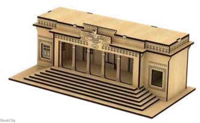 تکراری پازل سه بعدی آتشکده زرتشتیان 59WE300 27pcs