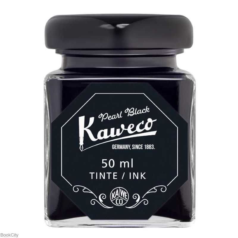 جوهر شیشه‌ای Kaweco 10002195 Pearl Black 50ml