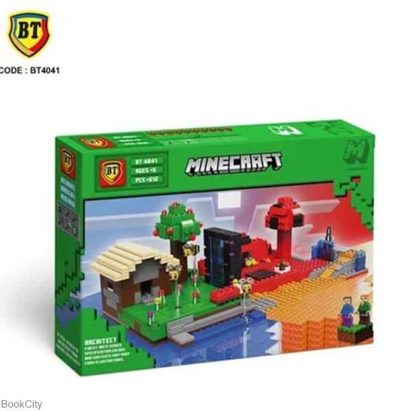 ساختنی ماینکرافت Minecraft BT4041 612pcs