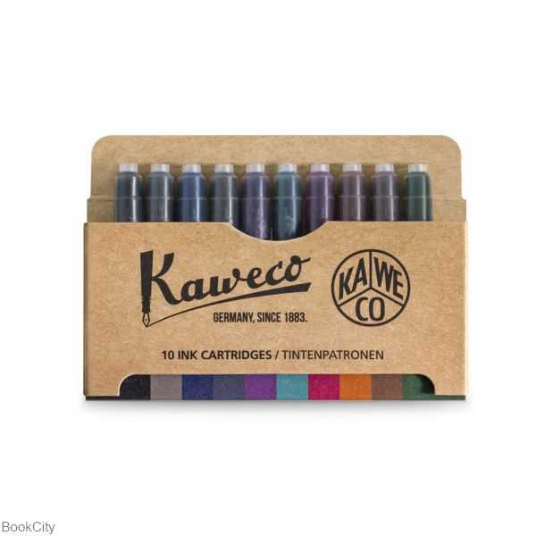 جوهر فشنگی 10 رنگ Kaweco 11000344