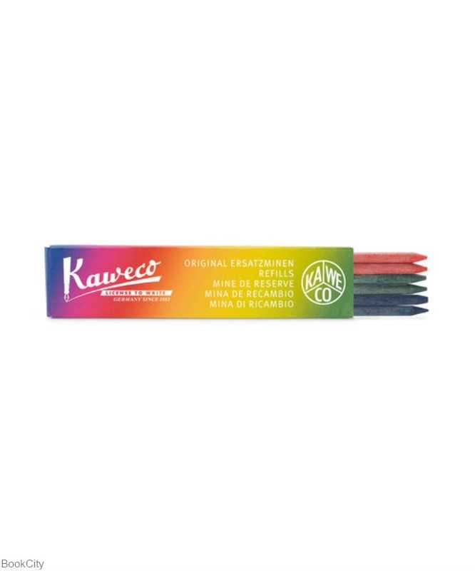 نوک اتود 3.2mm رنگی 6 عددی Kaweco 10001267