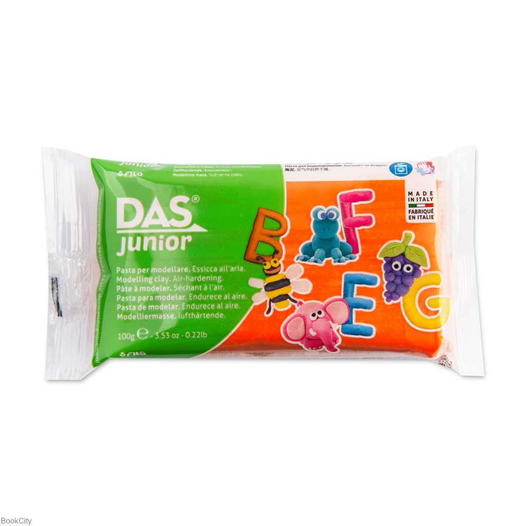 خمیر مجسمه‌سازی DAS F349302 100gr Red