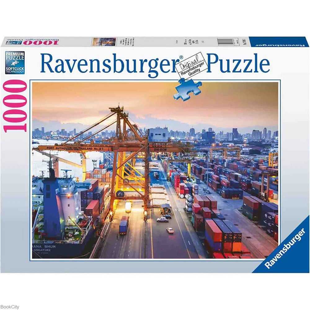 پازل Hamburg Container Port 1000pcs 17091