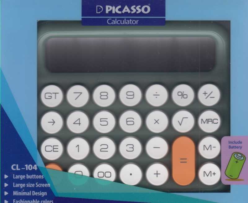 ماشین حساب PICASSO CL104