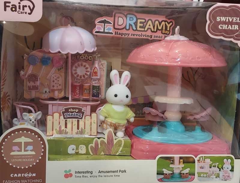 ست خرگوش صندلی چرخنده Dreamy 6655