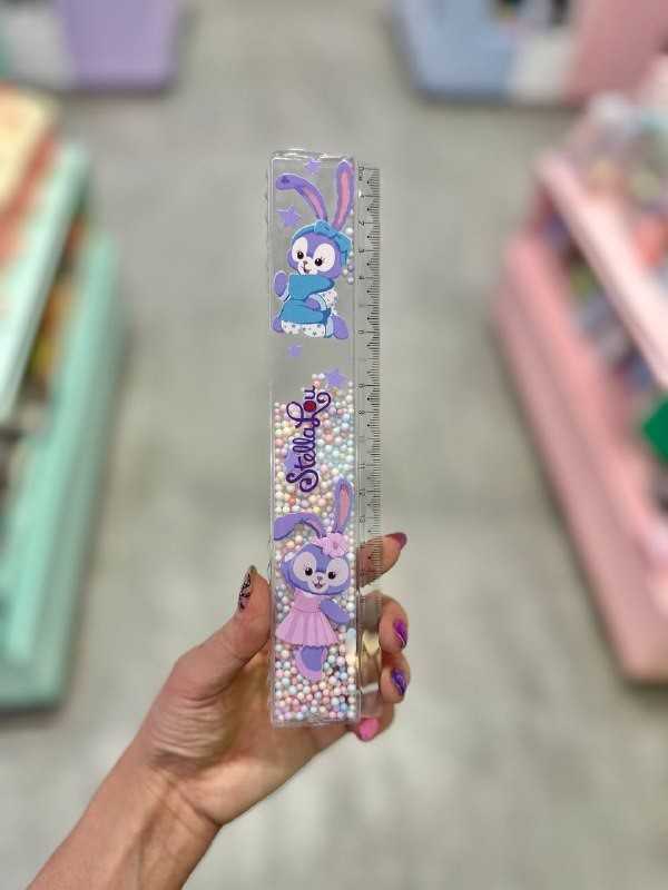 خط‌کش 20cm فانتزی دانه برفی خرگوش 300210