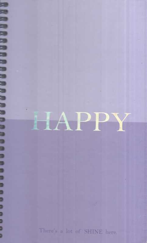 دفتر 120 برگ سیمی رقعی گالینگور Lango Happy Spiral Note