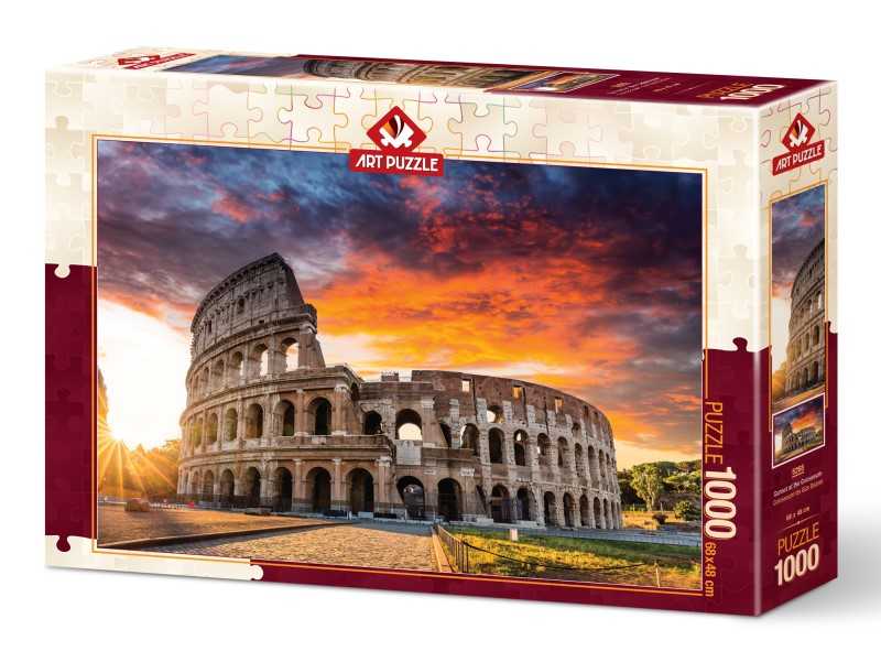 پازل 5265 Sunset at the Colosseum 1000pcs