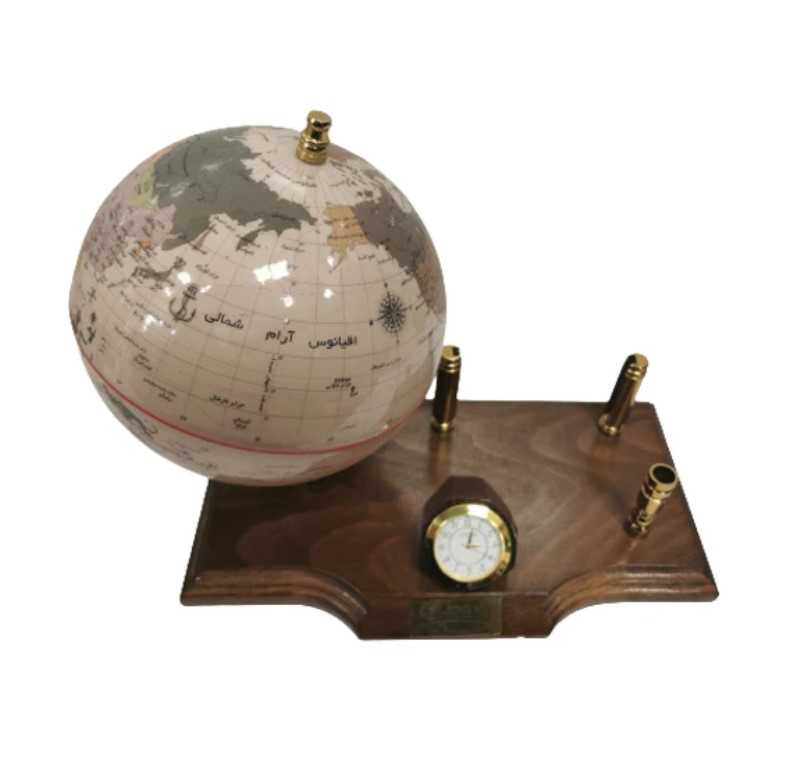 کره زمین 14 پایه چوبی IDEH