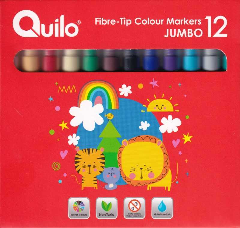 ماژیک 12 رنگ Quilo 634383 Jambo