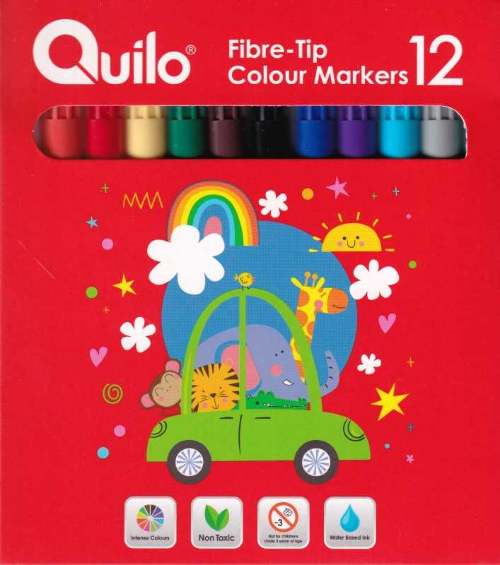 ماژیک 12 رنگ Quilo 634381