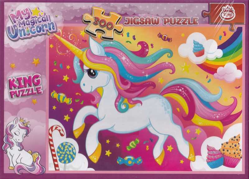 پازل Puzzles my magical 1 unicorn 300pcs 8043