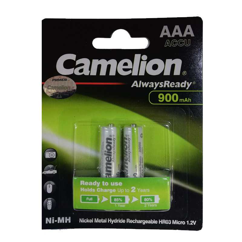 باتری نیم قلمی شارژی  Camelion NH-AAA900