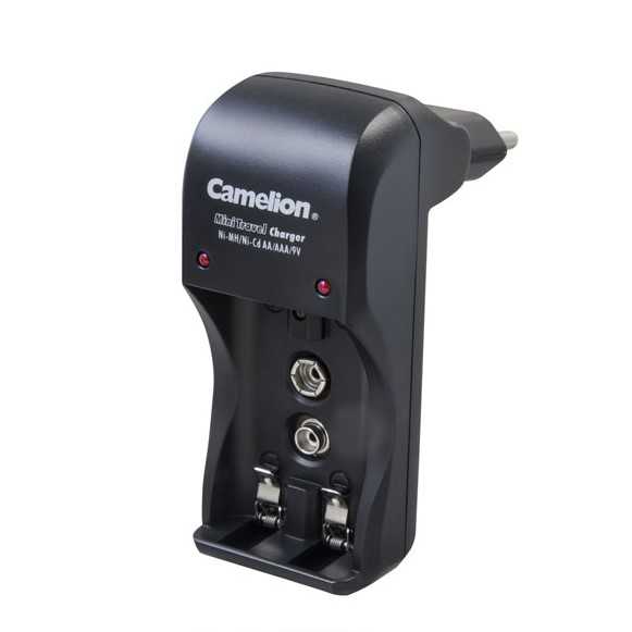 شارژر 2 عددی Camelion Battery Charger 9V AA-AAA