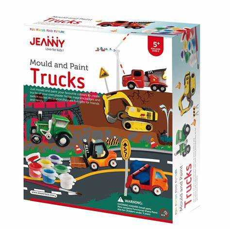 رنگ‌آمیزی کامیون Mould and Paint Trucks JN006