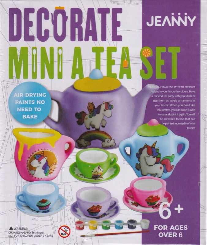 رنگ‌آمیزی ست چای‌خوری Mini a Tea Set JN105