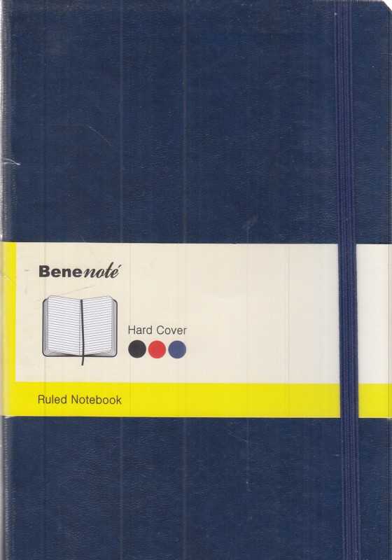 یادداشت 96 برگ A5 سرمه‌ای گالینگور Benenote