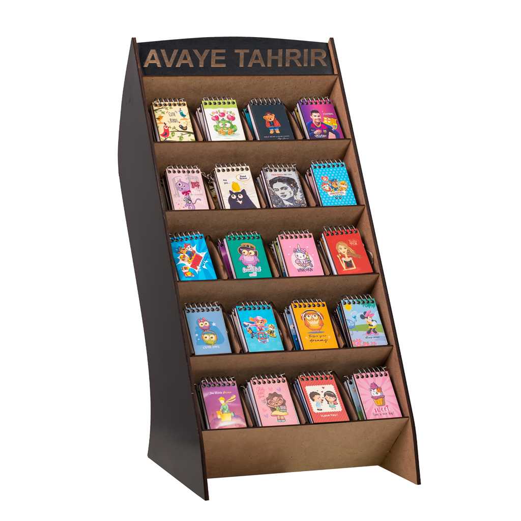 یادداشت مربع جلد چوبی TAT NS35264 - 0