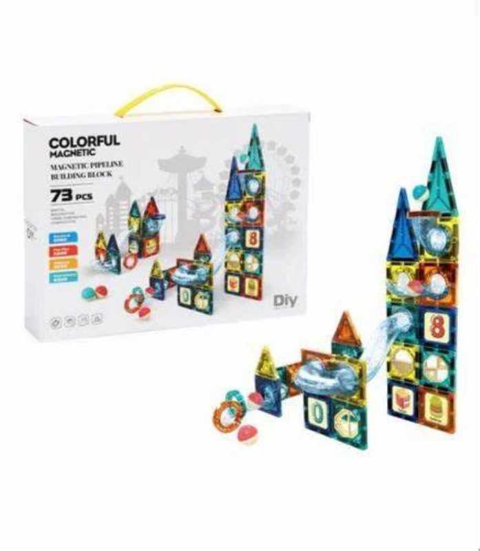 ساختنی Colorful Magnetic 73pcs 9917B