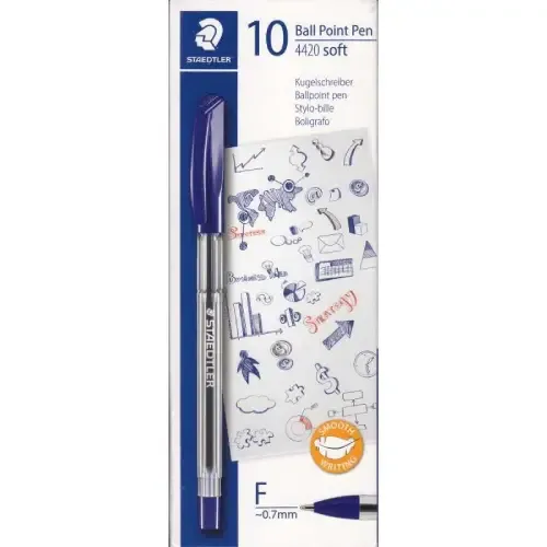 خودکار آبی STAEDTLER 4420 0.7mm F - 0