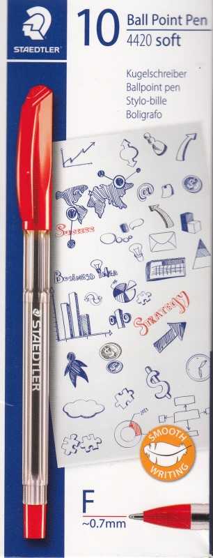 خودکار قرمزSTAEDTLER 4420 0.7mm F