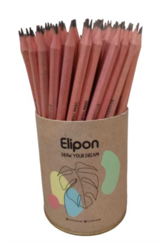 مداد مشکی بدنه چوبی Elipon 8110220