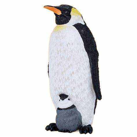 Emperor Penguin with Chick 381082