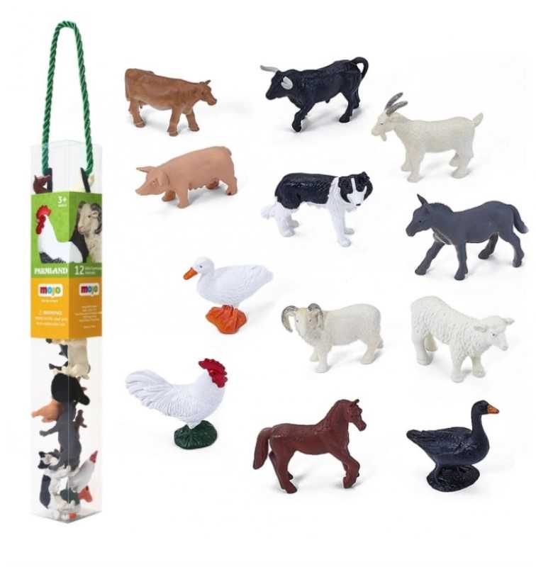 Mini Farmland Animals 12 pcs 380053