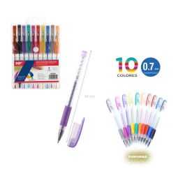 خودکار 10 رنگ اکلیلی MP PE105