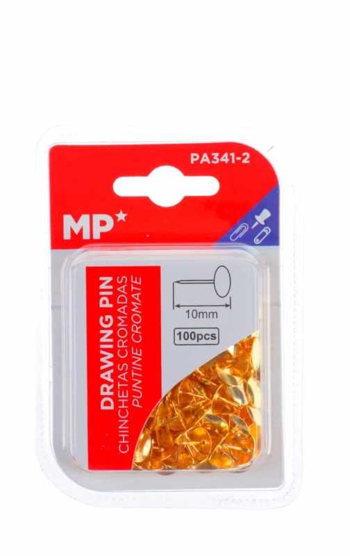 پونز 10mm طلایی 100 عددی MP PA341-2