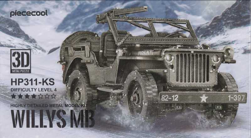 Hard box piececool Willys MB HP311-KS