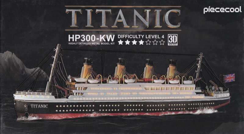 Hard box piececool Titanic HP300-KW