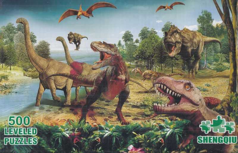 پازل Jurassic 500pcs 2806 - 0