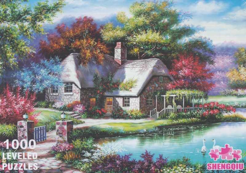 پازل Country Hut 1000pcs 8062