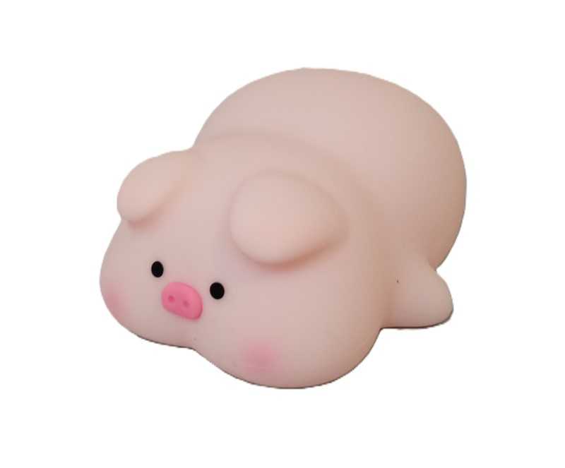 چراغ خواب شارژی و لمسی خوک خوابیده 00621 - 0