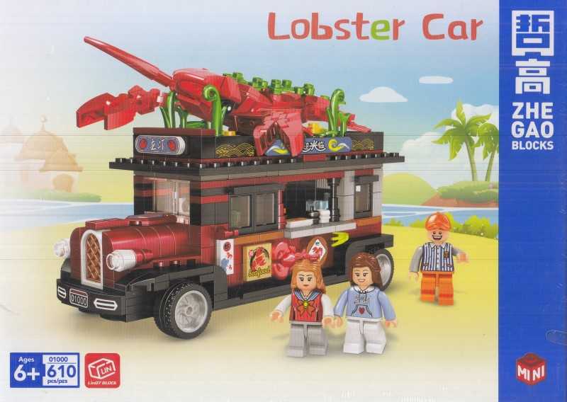 ساختنی ماشین خرچنگ Lobster Car 610pcs 01000