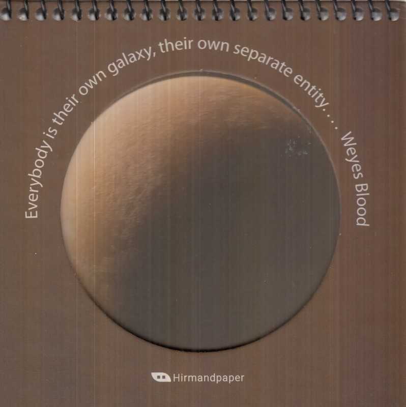 یادداشت 60 برگ 15×15 سیم از بالا طرح سیاره Hirmand - 0