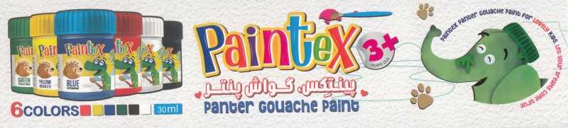 گواش نانو 6 رنگ Panter UGP712-6 Paintex 30ml