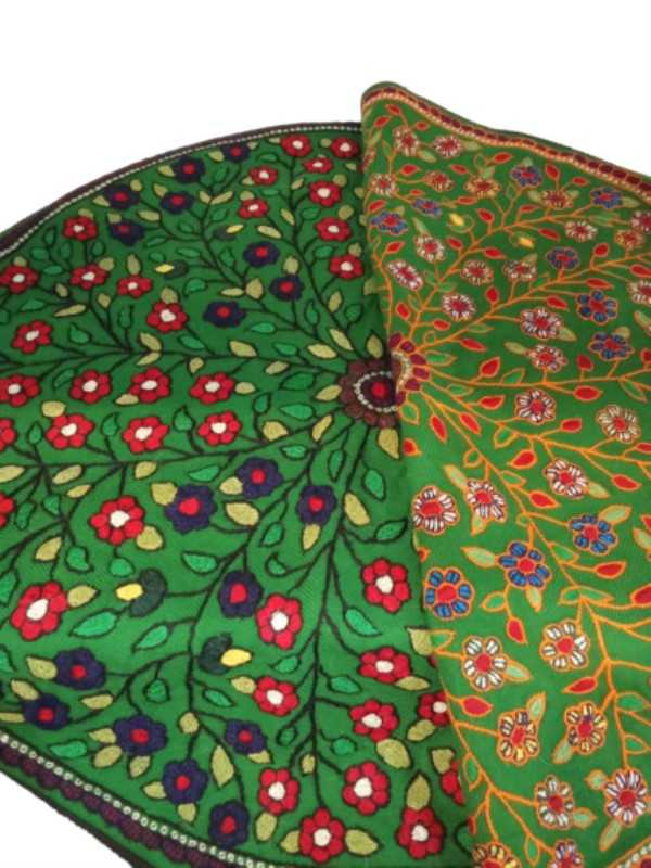 رومیزی گرد 50 طرح یاسمن آستردوزی لنا