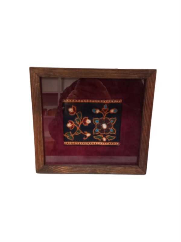 قاب 22×24 طرح پته همدم لنا