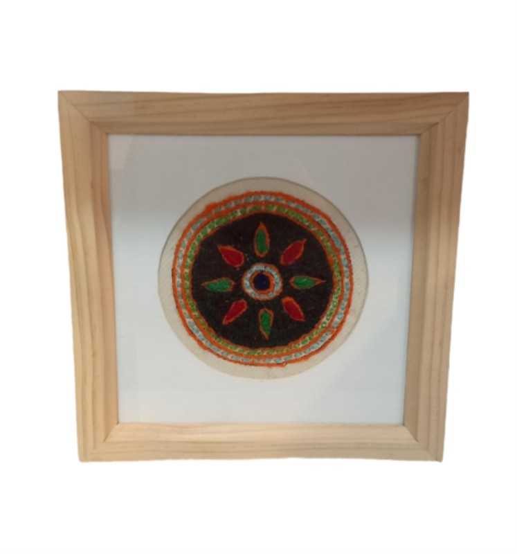 قاب 18×18 طرح پته گلبهار لنا