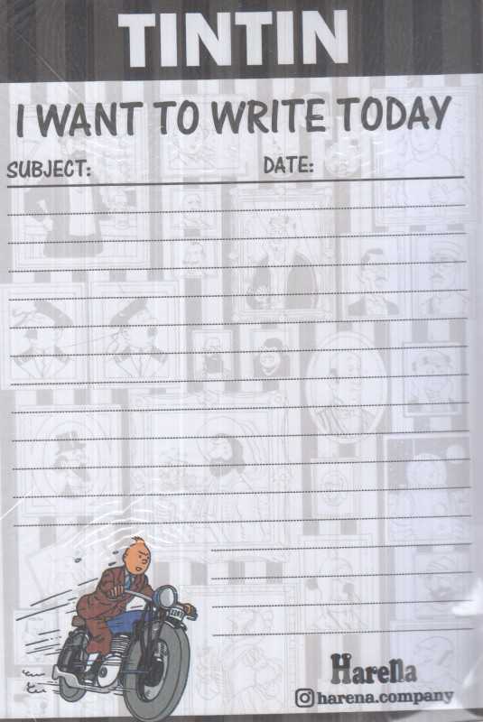 کاغذ یادداشت 70 برگ HareNa TINTIN A5