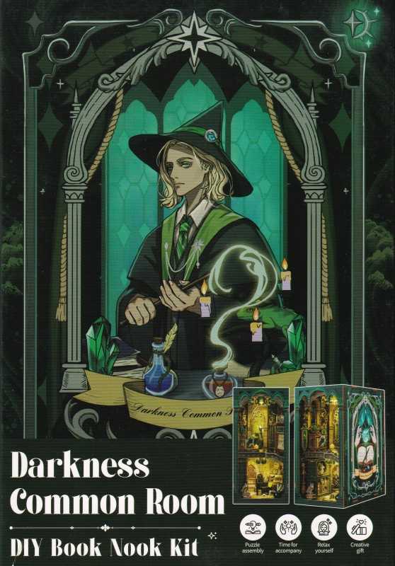 ساختنی Diy Book Nook Kit Darkness Common Room 156pcs RK05