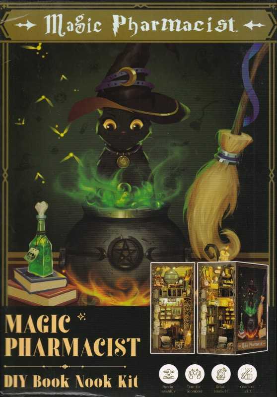 ساختنی Diy Book Nook Kit Magic Pharmacist 282pcs SZ05