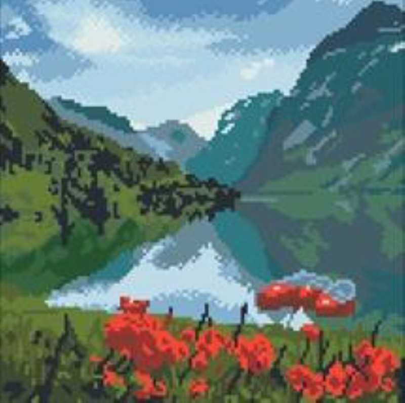 پازل دایموند پینتینگ Diamond Painting Z7026
