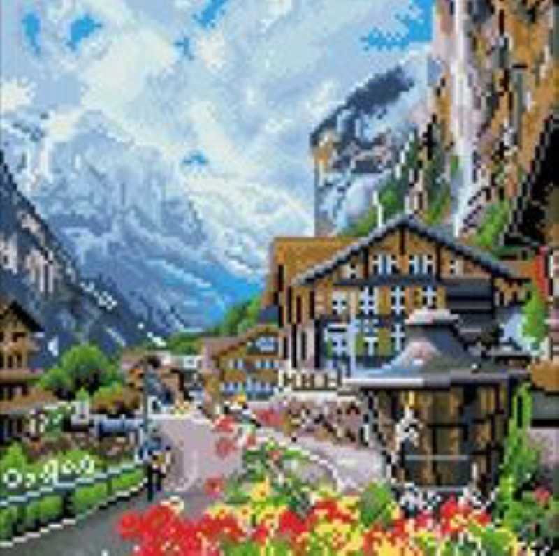 پازل دایموند پینتینگ Diamond Painting Z7028